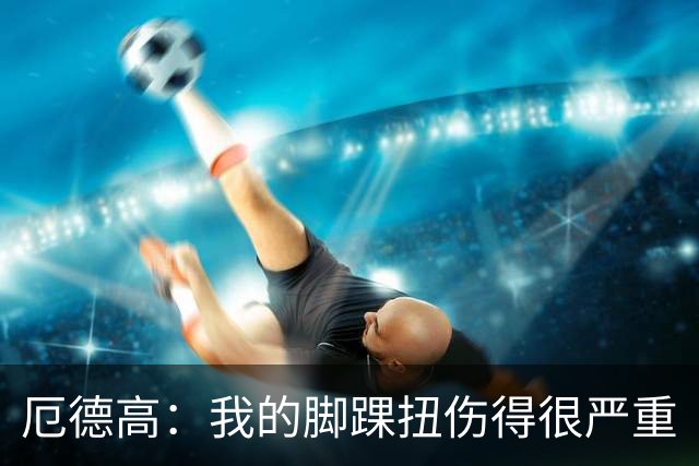 厄德高：我的脚踝扭伤得很严重